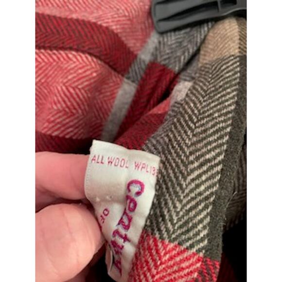 Century of Boston Vintage All Wool Pleated Skirt 28 Waist - Picture 5 of 5